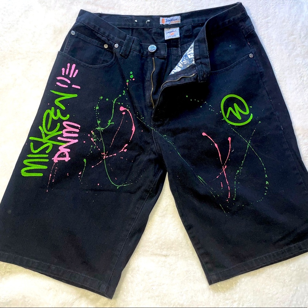 Vintage Miskeen Originals Denim Jean Shorts - size 36